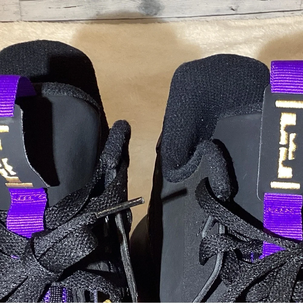 Nike Black and Purple Lebron Witness Basketball Shoes Size 11.5 - Picture 10 of 10